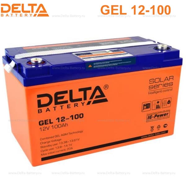 Аккумуляторная батарея Delta GEL 12-100 в Красноярске