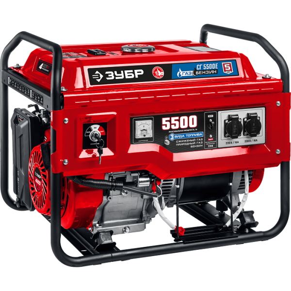 Электростанция ЗУБР СГ-5500Е Мастер в Красноярске