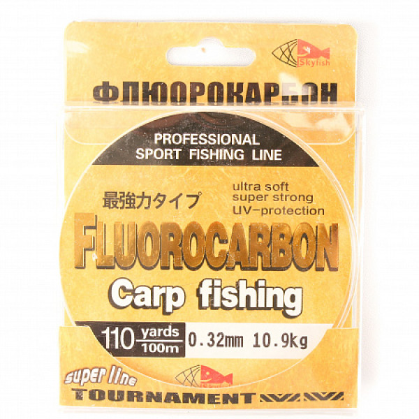 Леска SkyFish Fluorocarbon 100 метров в Красноярске