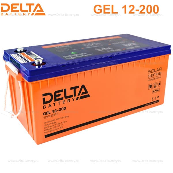 Аккумуляторная батарея Delta GEL 12-200 в Красноярске