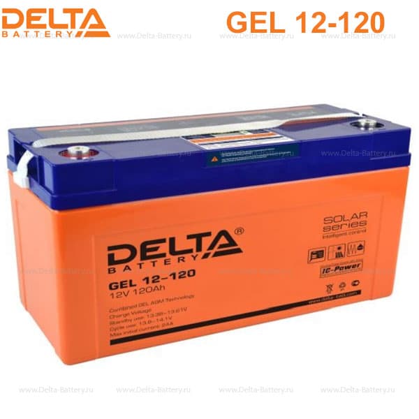 Аккумуляторная батарея Delta GEL 12-120 в Красноярске
