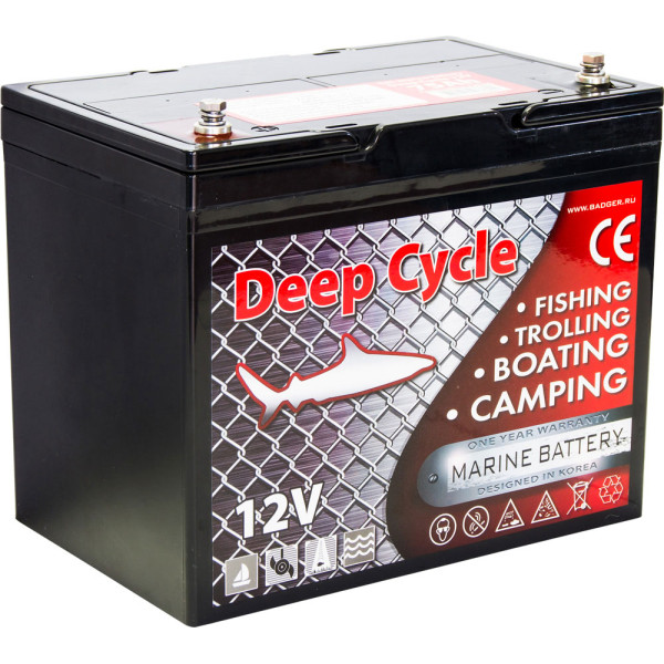Аккумулятор Marine Deep Cycle GEL 75Ah 12V в Красноярске Аккумулятор Marine Deep Cycle GEL 75Ah 12V в Красноярске