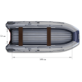 Надувная лодка Флагман DK 430 I JET в Красноярске